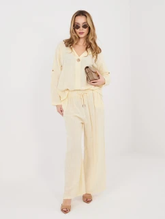 IT kalhoty SP 2873.02 světle žluté