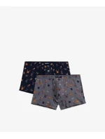 Boxerky 2MH-064 Šedomodrá - Atlantic Boxerky 2MH-064 Šedomodrá - Atlantic