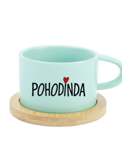 POHODINDA - mint hrníček makronka 200 ml