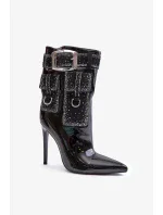 Boty na podpatku model 203532 Step in style Boty na podpatku model 203532 Step in style