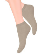 Hladké dámské ponožky Steven art.052