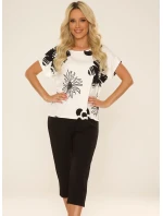 Pyžamo De Lafense 743 Elle kr/r S-2XL Pyžamo De Lafense 743 Elle kr/r S-2XL