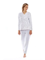 Dámské pyžamo Flora 6456 dove grey - Vestis Dámské pyžamo Flora 6456 dove grey - Vestis