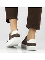 Dámské kožené polobotky na platformě Filippo DP7533 dámské