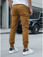 Pánské bojové kalhoty hnědé FashionStreet UX4174 Pánské bojové kalhoty hnědé FashionStreet UX4174