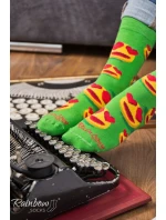 Duhové Ponožky Emotikony Brainy Smiley Lover 3 Páry Duhové Ponožky Emotikony Brainy Smiley Lover 3 Páry