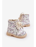 Dětské Boty S Zipem Oceněné Bežové Dolida Dětské Boty S Zipem Oceněné Bežové Dolida