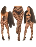 Sexy síťované punčocháče R39154 černé - In-Stylefashion