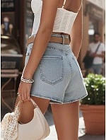 Dámské džínové šortky SPARKLOVE blue FashionStreet SY0474