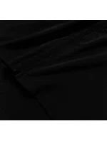 Černá mikina s asymetrickou spodní částí (HD153-01) Černá mikina s asymetrickou spodní částí (HD153-01)