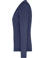 Daiber JN 660 Dámský pletený cardigan s výstřihem do V 02.0660 navy Daiber JN 660 Dámský pletený cardigan s výstřihem do V 02.0660 navy