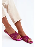 Dámské ploché fuchsiové Fariella