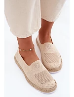 Dámské espadrilky Vinceza Béžové