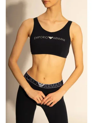 Nevyztužená braletka 164403 1P227 00020 černá - Emporio Armani Nevyztužená braletka 164403 1P227 00020 černá - Emporio Armani