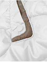 Perleťová dámská vesta s ozdobným prošíváním S'West (B8338-9) Perleťová dámská vesta s ozdobným prošíváním S'West (B8338-9)