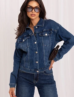 džínová bunda model 231366 Italy Moda
