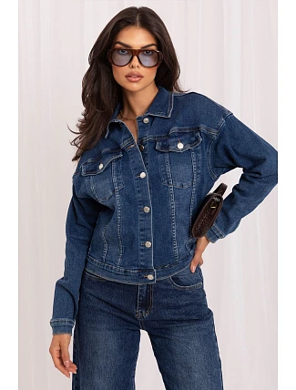 džínová bunda model 231366 Italy Moda