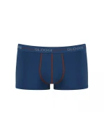 Pánské boxerky Start Hipster C2P box - BLUE - DARK COMBINATION - tm.modrá-vínová M008 - SLOGGI Pánské boxerky Start Hipster C2P box - BLUE - DARK COMBINATION - tm.modrá-vínová M008 - SLOGGI