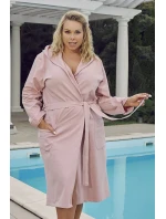 Dámský župan Karina pink plus - ITALIAN FASHION