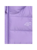 Dívčí rukávy bez rukávů se syntetickou výplní 4F 4FJRAW25TVJAF322-51S