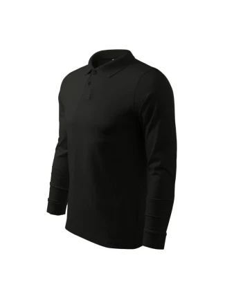 Malfini Single J. LS M MLI-21101 polokošile černá Malfini Single J. LS M MLI-21101 polokošile černá