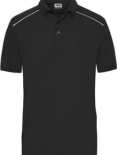 Daiber JN 892 Pánské pracovní piqué polo "Solid" 02.0892 black