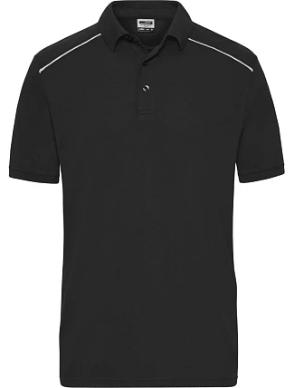 Daiber JN 892 Pánské pracovní piqué polo "Solid" 02.0892 black Daiber JN 892 Pánské pracovní piqué polo "Solid" 02.0892 black