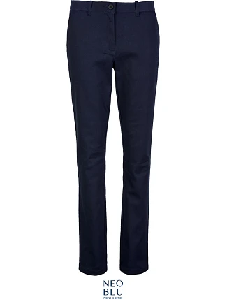 NEOBLU Gustave Women Dámské chino kalhoty 24.3179 night blue NEOBLU Gustave Women Dámské chino kalhoty 24.3179 night blue
