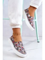 Dámské tenisky nazouvací Memory Foam Big Star JJ276015 šedé