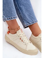 Dámské tenisky Big Star NN274445 Memory Foam System Béžové