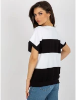 Halenka RV BZ 8640.36X bílá a černá