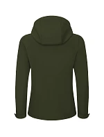 Trail softshellová bunda dámská military