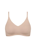 sloggi GO Daily Cotton Soft bra - BROWN - SLOGGI BROWN - SLOGGI