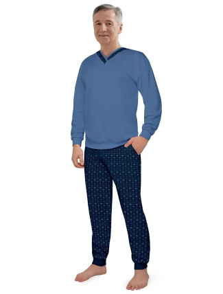 Pyžamo Martel 415 Rafał III délka/r M-3XL Pyžamo Martel 415 Rafał III délka/r M-3XL