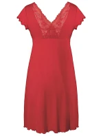 Noční košile Estera red - NIPPLEX