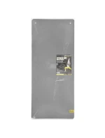 HMS Premium MFK08 šedá klubová fitness podložka s otvory