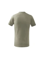 Basic Malfini Jr MLI-13828 světlé khaki tričko