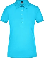 Daiber JN 709 Dámské elastické piqué polo 02.0709 turquoise Daiber JN 709 Dámské elastické piqué polo 02.0709 turquoise