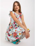 Dámské šaty RV SK 8020 světle modré Dámské šaty RV SK 8020 světle modré