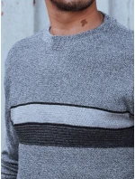 Pánský šedý svetr FashionStreet WX2211