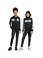 Tepláková souprava adidas Seasonal Essentials Tiberio 3-Stripes Tricot Jr JY0509