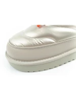 D.Franklin snow boots women winter fashion insulated boots silver dámské