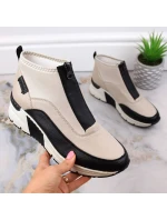 Rieker W RKR608 béžová kotníčková obuv Rieker W RKR608 béžová kotníčková obuv