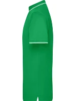 Daiber JN 986 Pánské piqué polo 02.0986 fern green/white