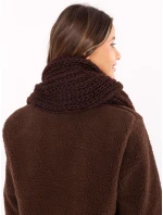 Šála AT SZ S 2203.87 tmavě hnědá