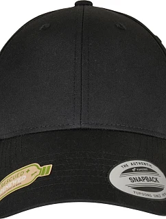 Flexfit 7706RS 6 panelová Snapback kšiltovka "Recycled" 55.06RS black