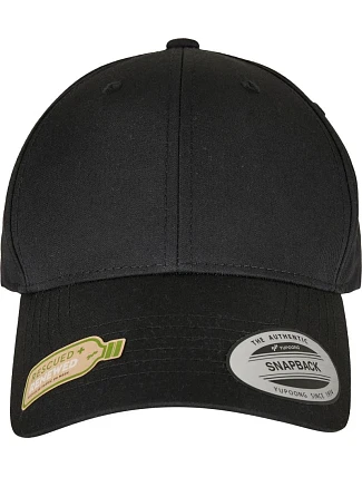 Flexfit 7706RS 6 panelová Snapback kšiltovka "Recycled" 55.06RS black Flexfit 7706RS 6 panelová Snapback kšiltovka "Recycled" 55.06RS black