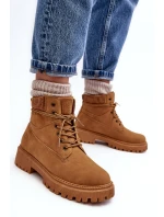 Dámské zateplené Trapery Camel Cross Jeans MM2R4011C