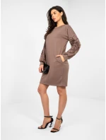 RV SK šaty A1064.09 tmavě lila