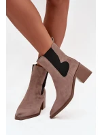 Boty na podpatku  model 222524 Step in style